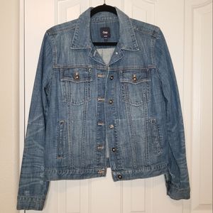 Gap Distressed Jean Jacket